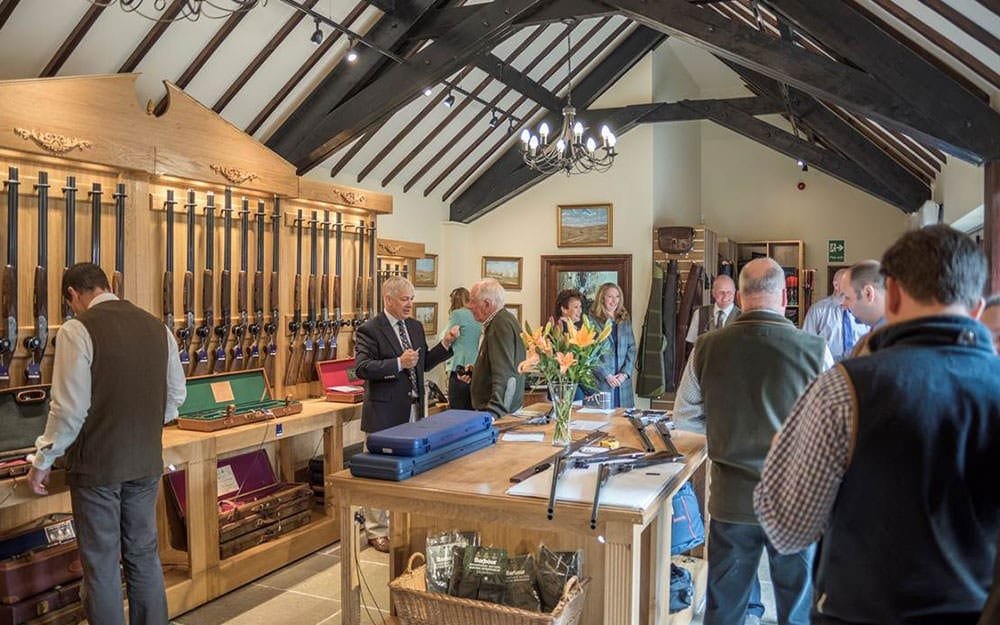 Sportarm at Lady's Wood Gunroom at Lady's Wood Shooting School