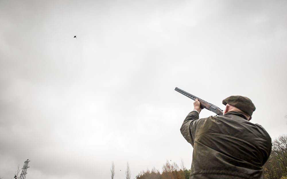 Game shooting at Lady's Wood Shooting School