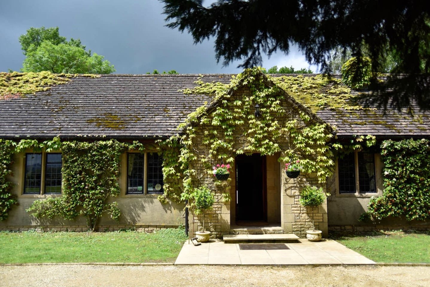 Corporate overview and shooting packages - The lodge at Lady's Wood Shooting School in the sunshine