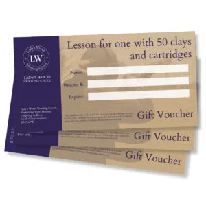 Shooting Lesson for One With 50 Clays and Cartridges Gift Voucher