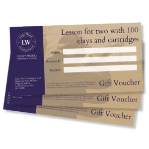 Shooting Lesson for Two with 100 Clays and Cartridges  Gift Voucher