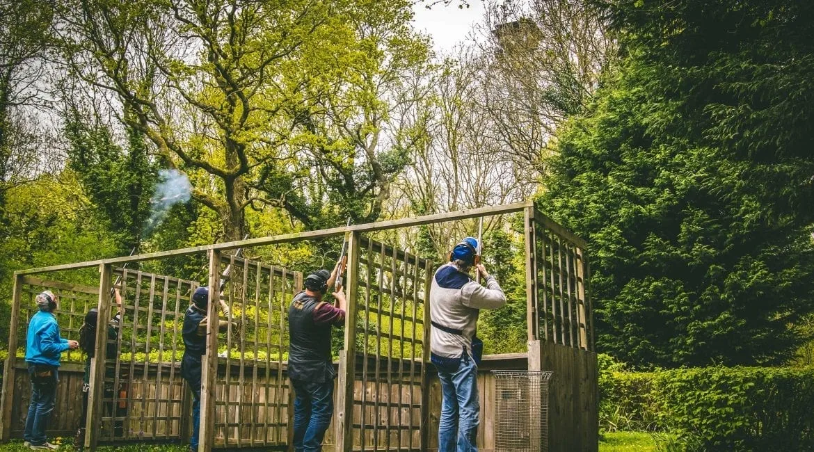 Corporate shooting day at Lady's Wood Shooting School
