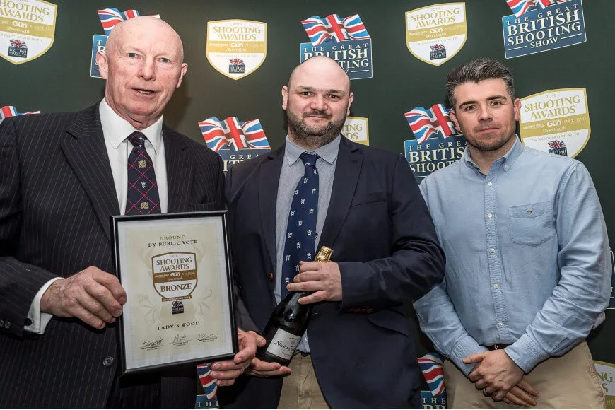 Lady's Wood win bronze at the 2019 Shooting Awards