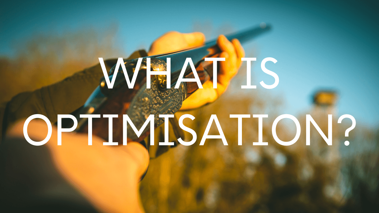 Clay pigeon shooting optimisation