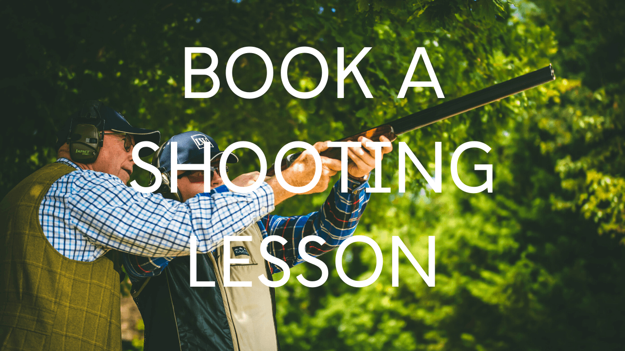 Clay pigeon shooting - book a lesson