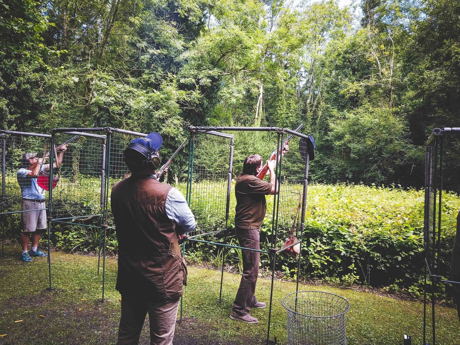 Charity shoots at Lady's Wood Shooting School