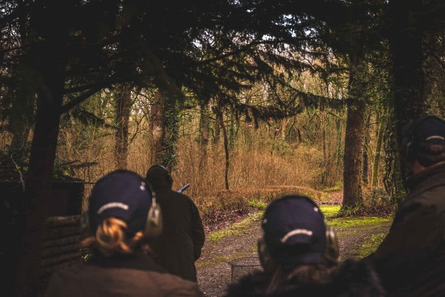 First-class client hospitality from Lady's Wood Shooting School