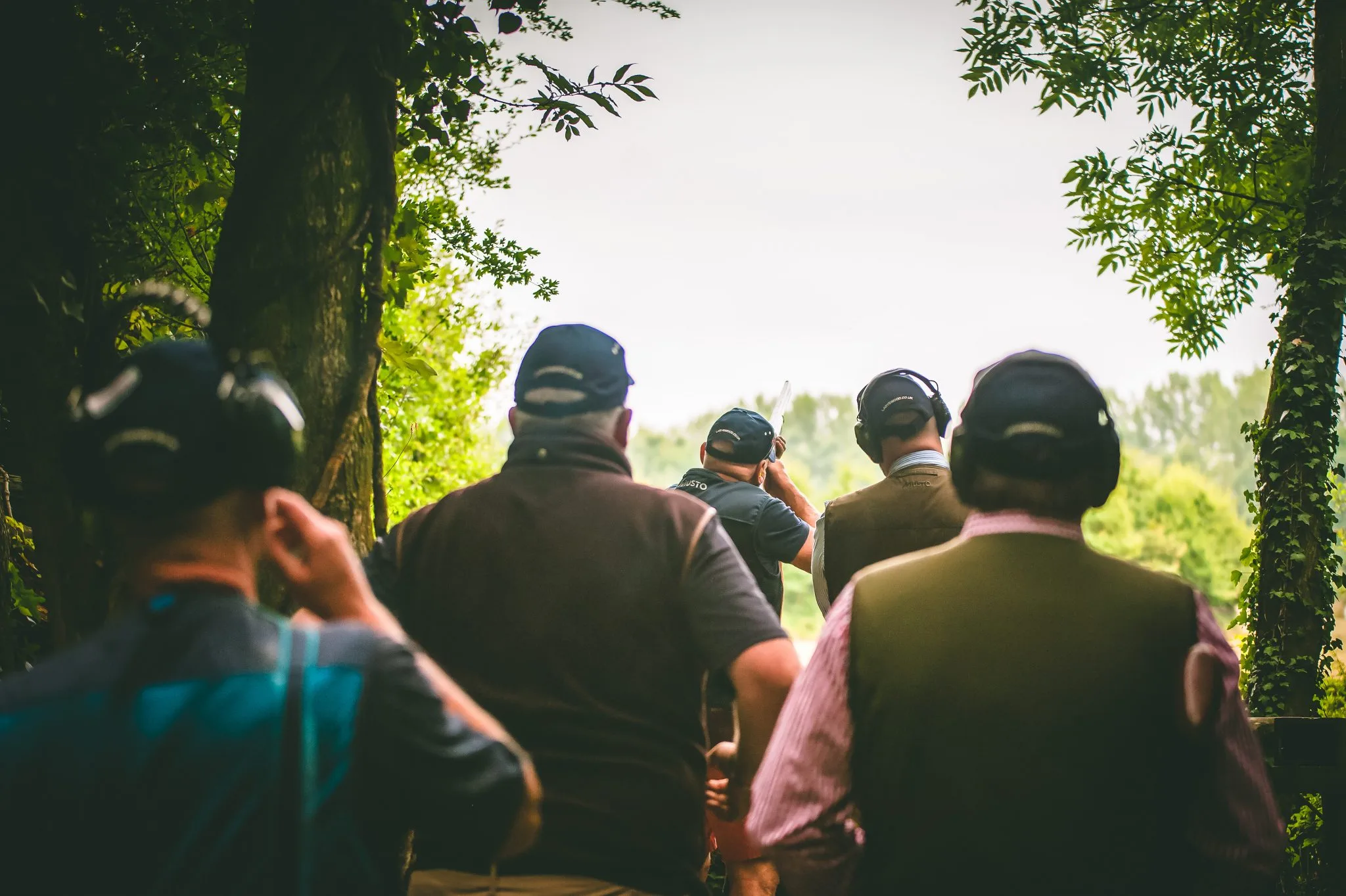 Client hospitality at Lady's Wood Shooting School