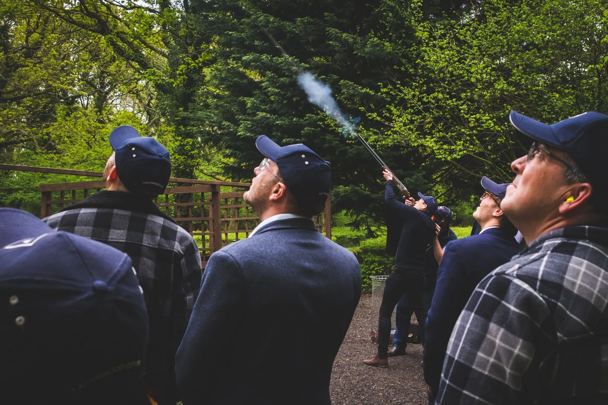 Client hospitality at Lady's Wood Shooting School