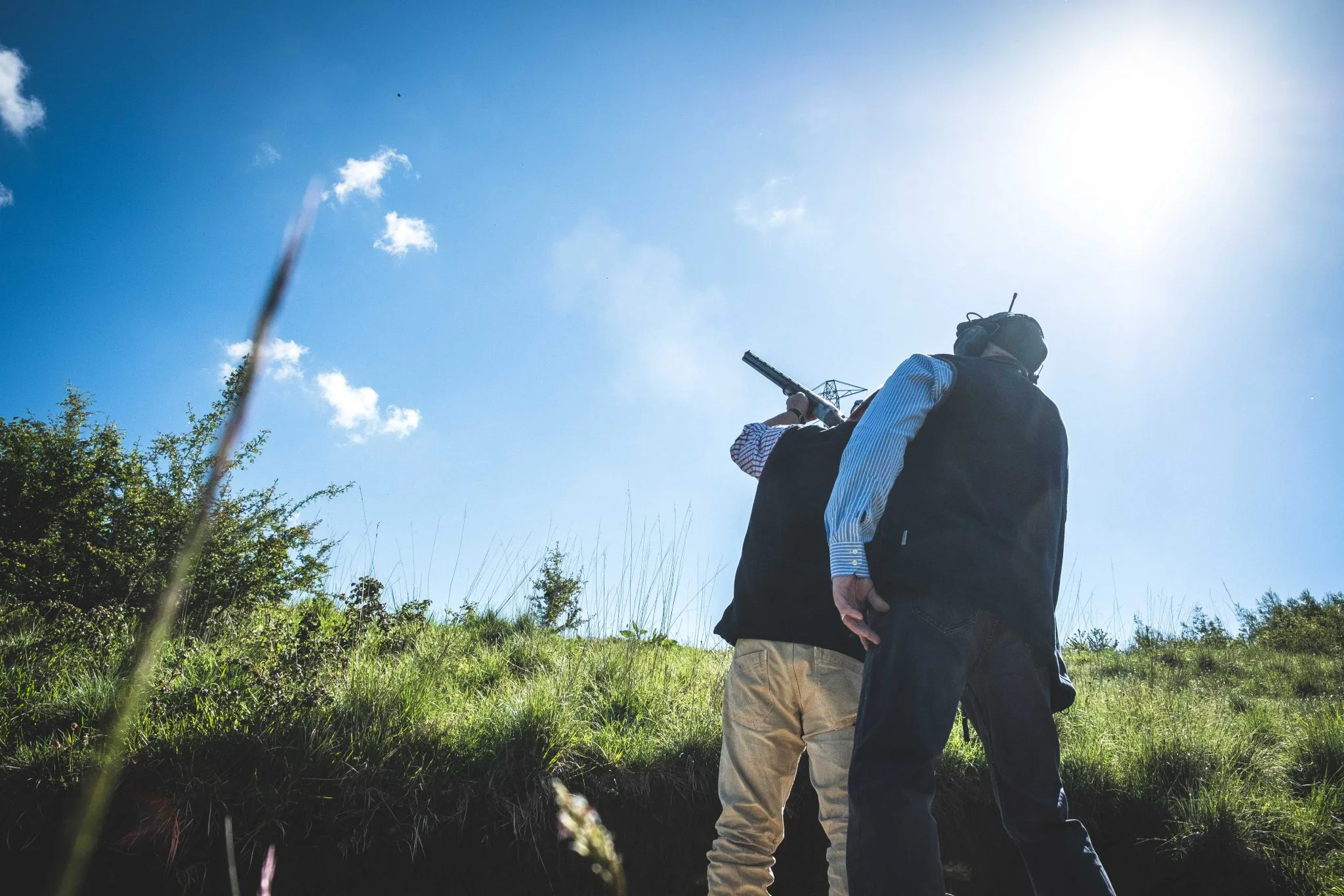 Game shooting lesson at the Lady's Wood Extreme Tower