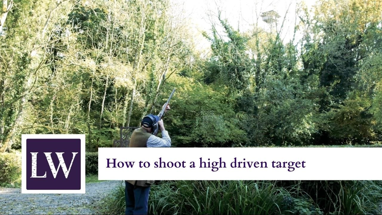 How to shoot a high driven target