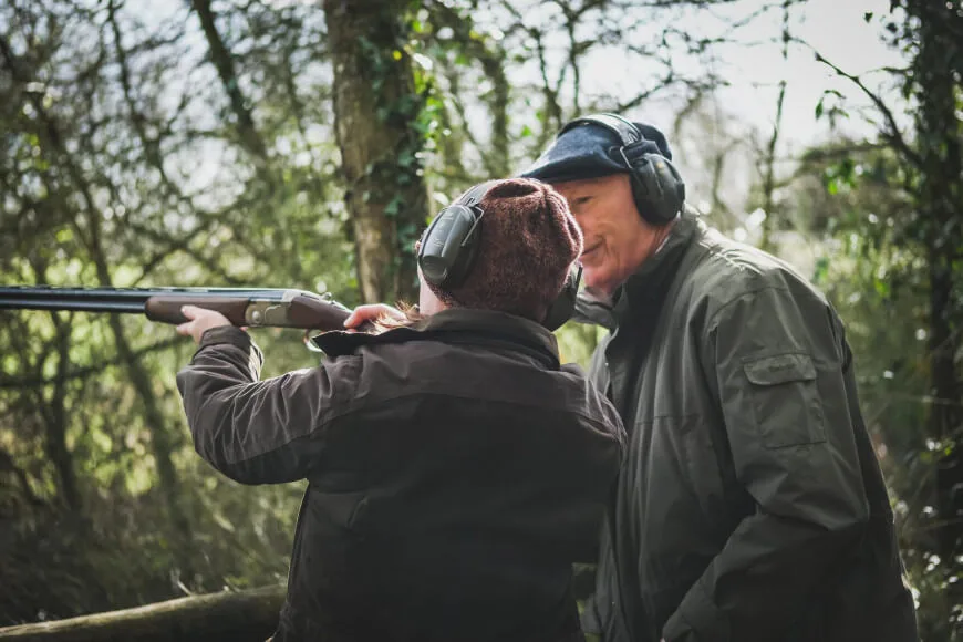 What to expect from a clay pigeon shooting experience at Lady's Wood Shooting School