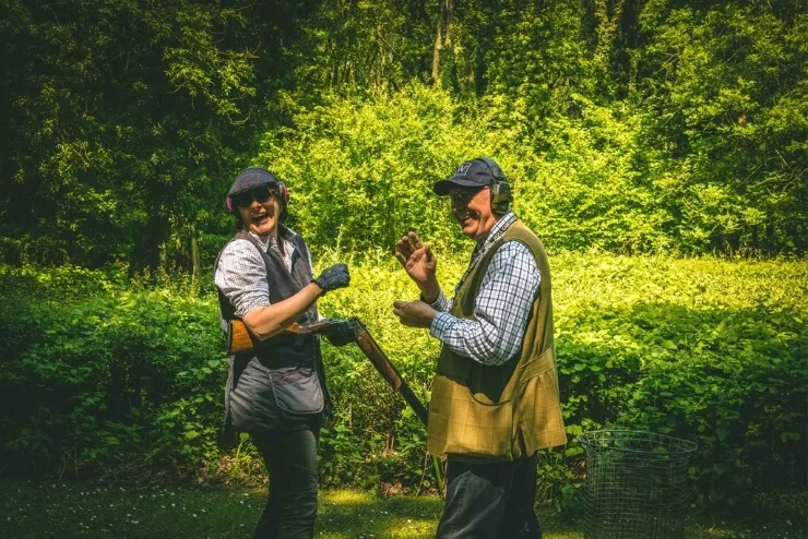 Clay Shooting Lessons With Instructor Clay Shooting Instructor At Lady's Wood