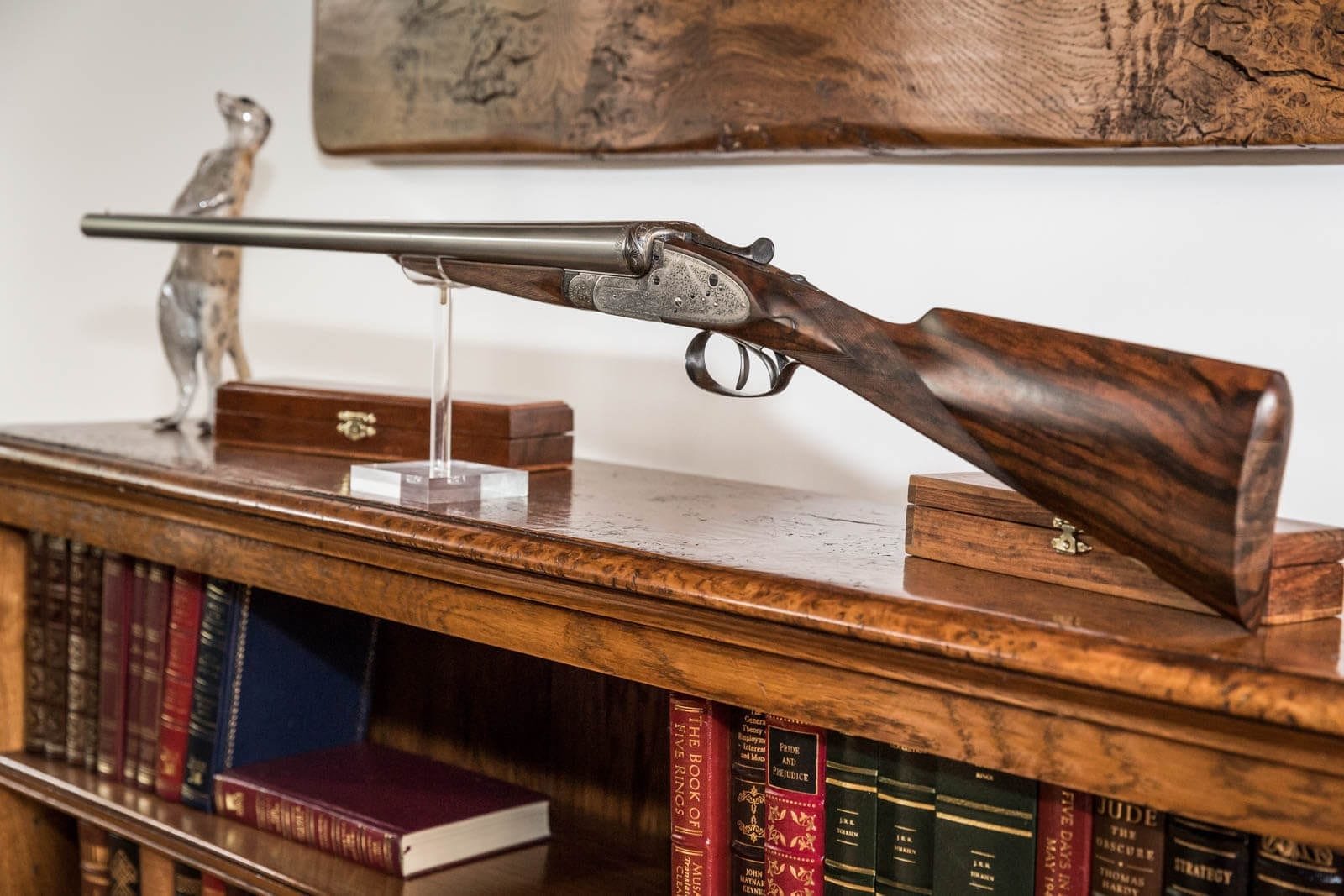 A Lockyer of England Coachgun - Sporting Arm Artwork